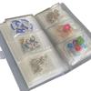 Jewelry & Hairpin Storage Album with High-Transparency PVC Flip Pages