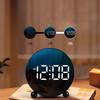 New Creative Alarm Clock Minimalist Digital LED Clock Home Bedside Table Clock Plastic Desk Clock