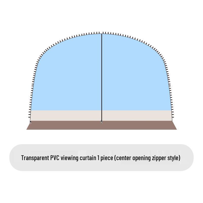 Windproof Blackout Spherical Dome Camping Tent - Extra Large Multi-Person Space, Sun Protection, Waterproof