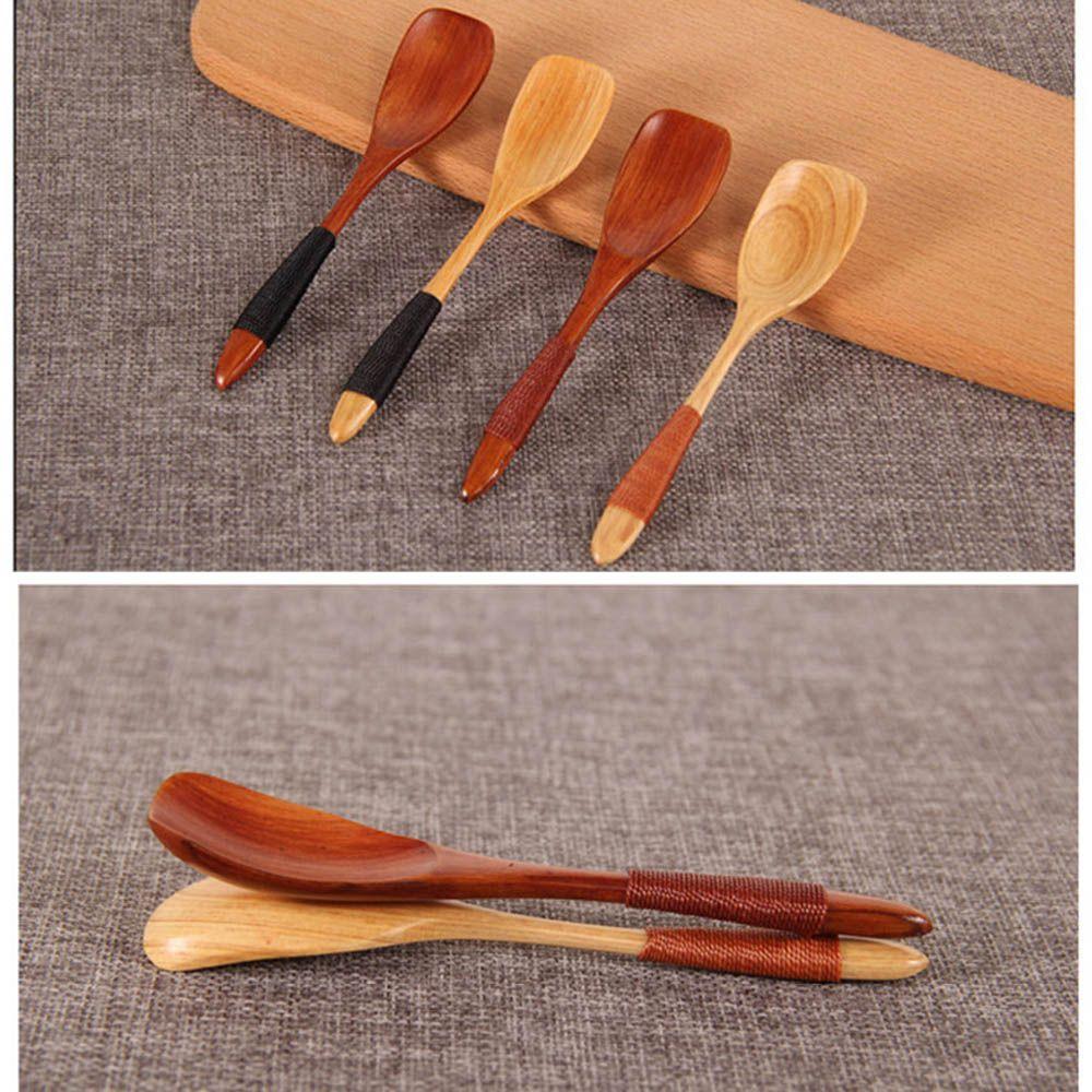 Catering Bamboo Cooking Utensil Kitchen Tool Soup Rice Spoon Spoon Tableware Teaspoon