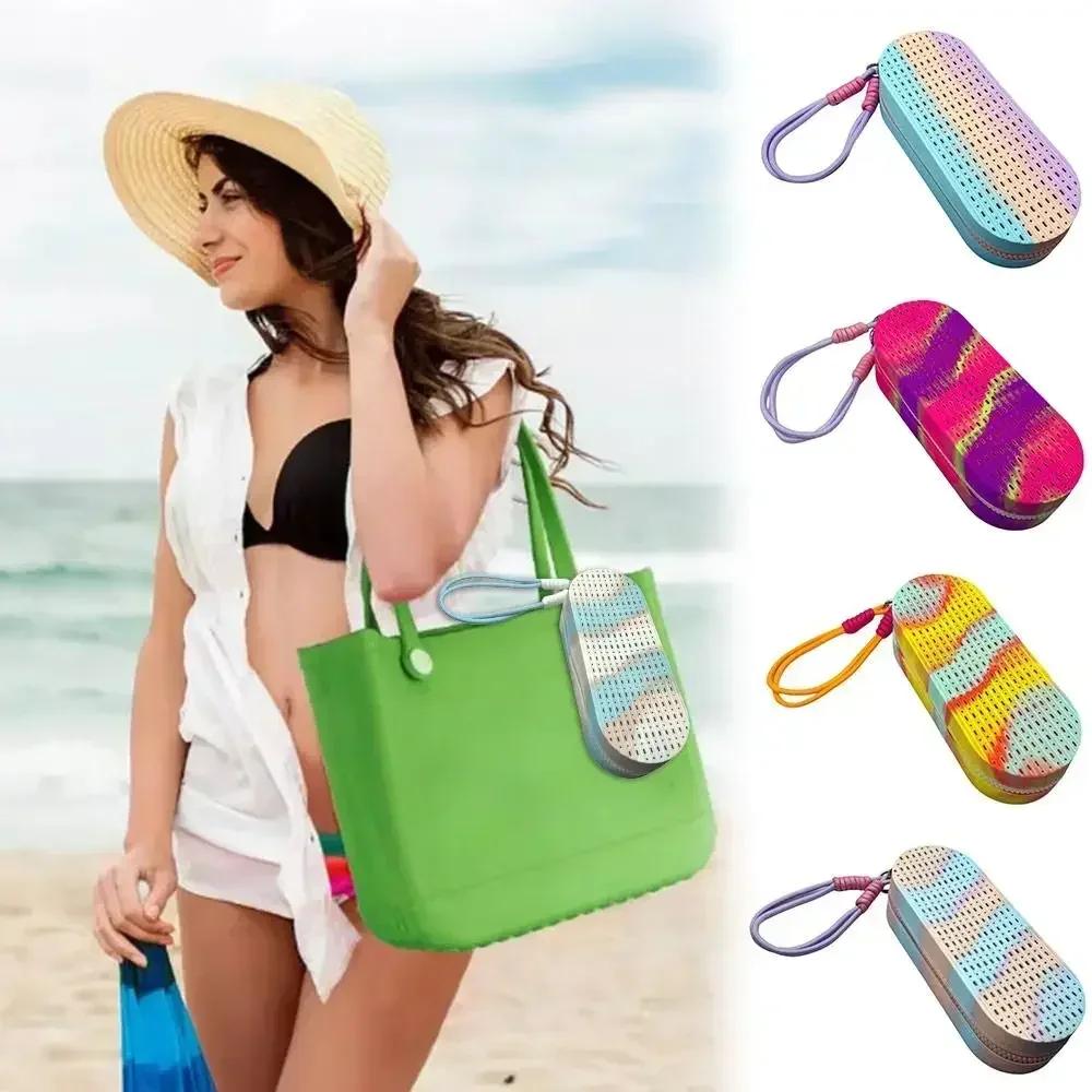 With Zipper Swimming Goggles Storage Box Mesh Ventilation Large Capacity Swim Goggle Case Drain Hole Waterproof