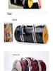 Large Capacity Trendy Travel Handbag: Round Barrel Style for Women & Men - Casual Tote & Gym Sports Bag