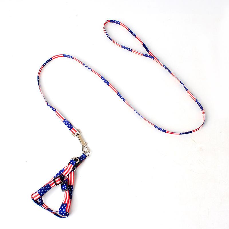 Pet Supplies E****mical Pet Leash, Polyester Printed Puppy Leash 1.0cm