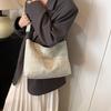 Stylish Commuter Tote Bag 2024 New Striped Design For Women In Versatile Colors