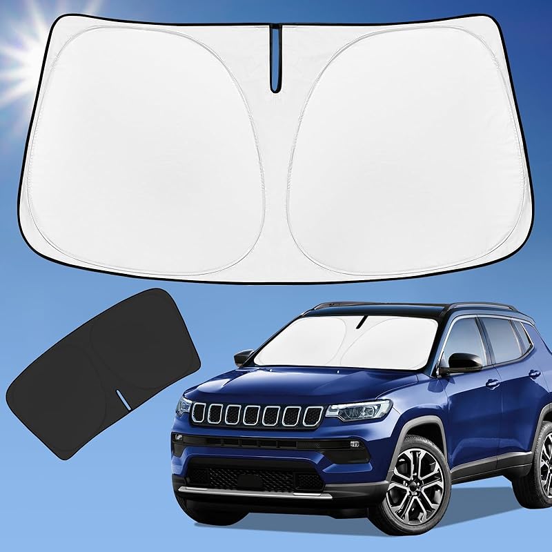 For Toyota Tacoma 2016- 2024 2025 2026 Sun Shade Sunshade Windshield Cover - 4 Layers Front Window Shade  Fit Tacoma 2Dr 4Dr Pickup Sun Visor 240T