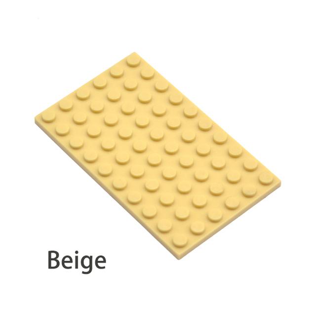 20pcs DIY Building Blocks Thin Figures Bricks 6x10 Dots 12Color Educational Creative Size Compatible With 3033 Toys for Children