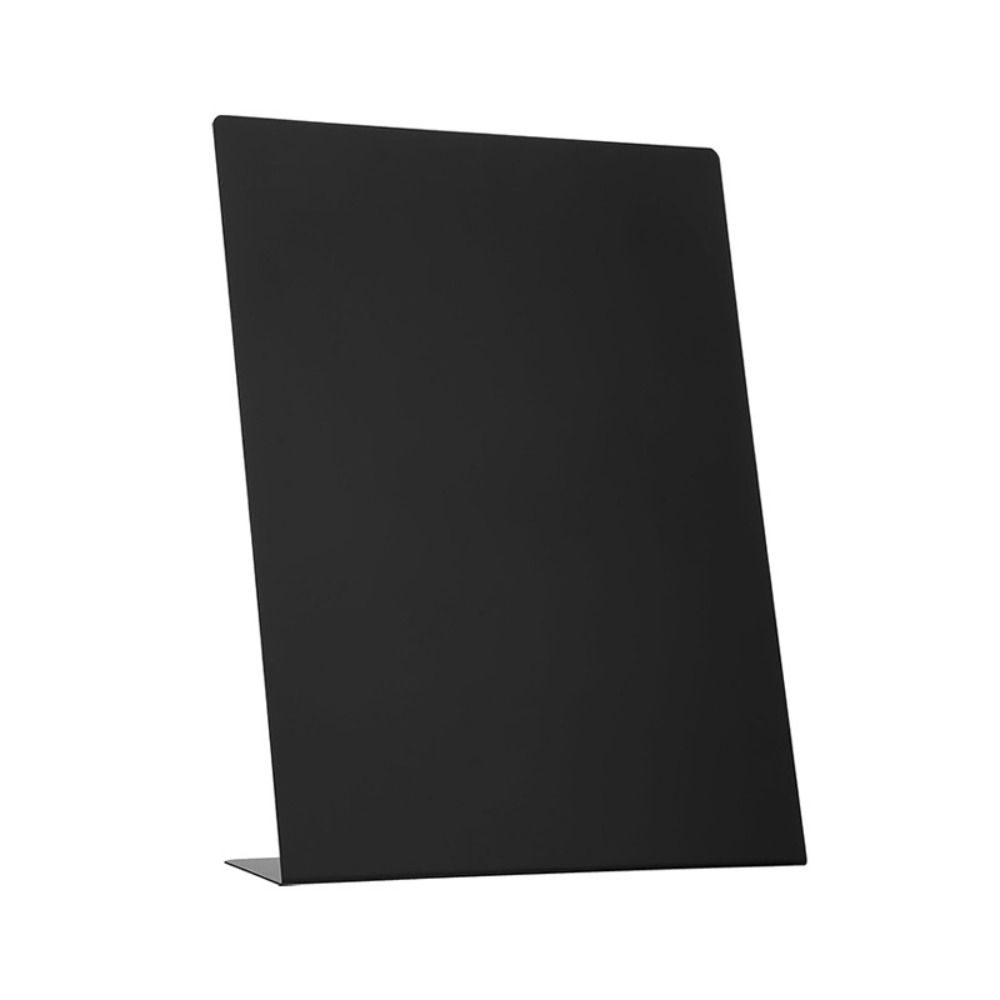 L-Shaped Magnetic Board Vertical Stand Desktop Board DIY Design Metal Memo Board Office