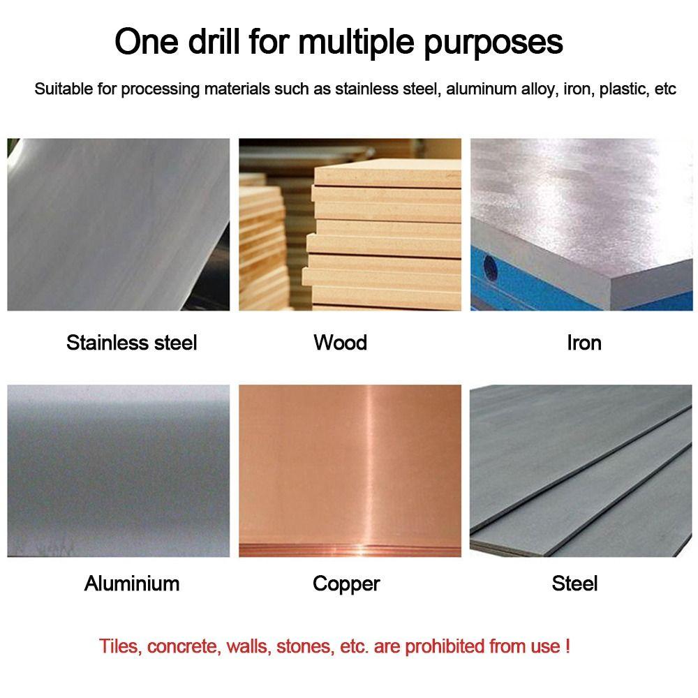 9341 Stainless Steel Twist Drill High Speed Steel Drilling Tools Hole Drill  Power Tool