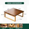 Japanese Solid Wood Zen Floor Desk Compact Tatami Stand Bedside Study Table Balcony Coffee Stand