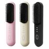 Hair Comb Cordless Straightening Brush with 30s Fast Heat Frizz-Free Smooth Styling USB-C Rechargeable Ceramic Teeth Hair Brush