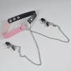 1Pc Nipple Ring With Choker Necklace Punk Style Long Chain Nipple Barbell Piercing Jewelry