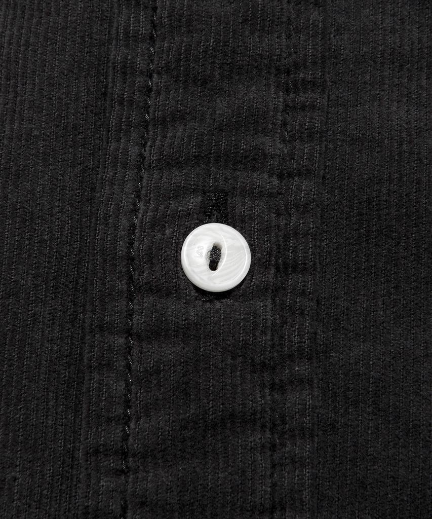 LEE Loco Pocket Dyed Corduroy Shirt Charcoal