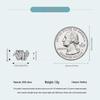 S925 Sterling Silver Coiled Snake Beads: Retro Dark Style DIY European & American Scattered Beads