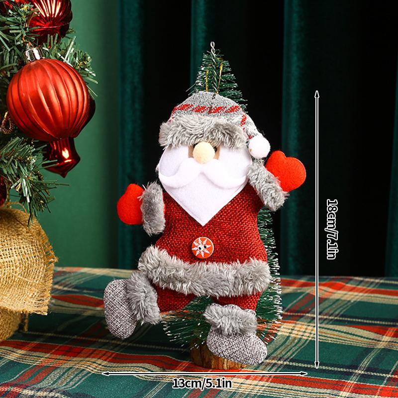 Christmas Dolls Christmas Ornaments  New Year Hanging Pendant Xmas Decor Christmas Gifts Doll Christmas Decorations Navidad