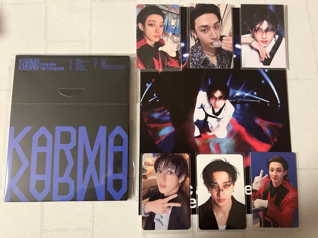 [USED] Stray Kids Bang Chan Karma Trading Cards Stray Kids HMV