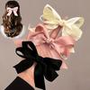 3Pcs Sweet and Fashionable Bow Hairpin, Cute Fabric Hair Accessories for Women and Girls, Suitable for Daily Casual Wear or Vacation Occasions