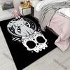 Dark Series Cat Array Print Carpet for Living Room Bedroom Bedside Floor Mat Cloakroom Sofa Area Rugs Fast Shipping