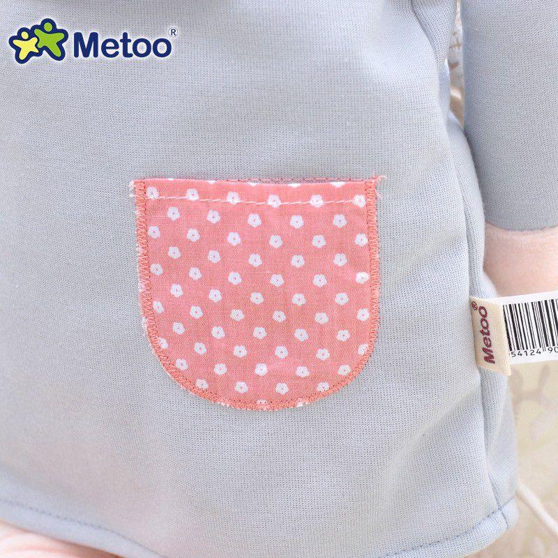 Adorable Metoo Angela Plush Doll With Cartoon Rabbit Ears For Girls' Home Decor