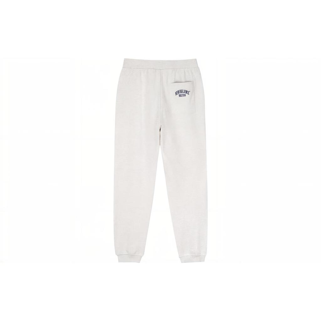 New Balance Knitted Sweatpants Unisex Gray Moderate Cuffed Pants 6LD38511-OA