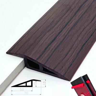 1/1,5CMx100CM Ράμπα κατωφλίου PVC Αυτοκόλλητη ταινία μετάβασης δαπέδου Αντιολισθητική θυρίδα Πλακάκι χαλιού