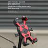 Non-slip Bicycle Cell Phone Bracket Shockproof 360 Rotatable Bike Phone Holder  Motorcycle