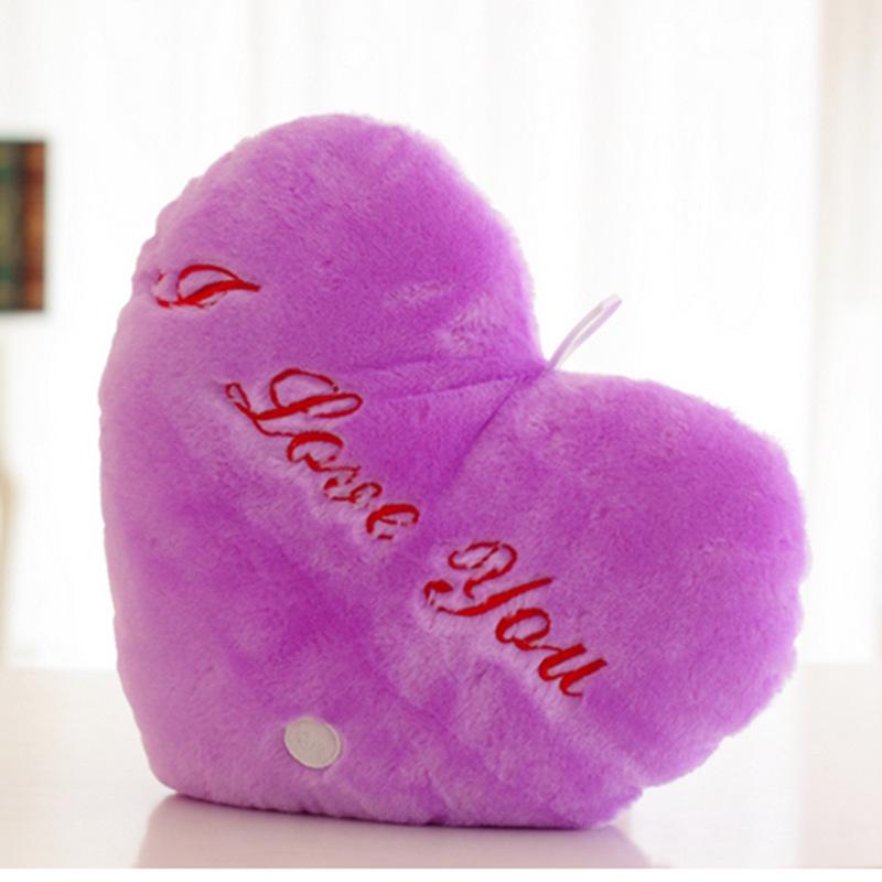 Colorful Luminous Star Pillow: Plush Toy & Valentine's Day Gift