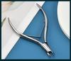 Round Cuticle Nipper Nail Manicure Scissors Cuticle Clippers Trimmer Dead Skin Remover Pedicure Stainless Steel Cutters Plier