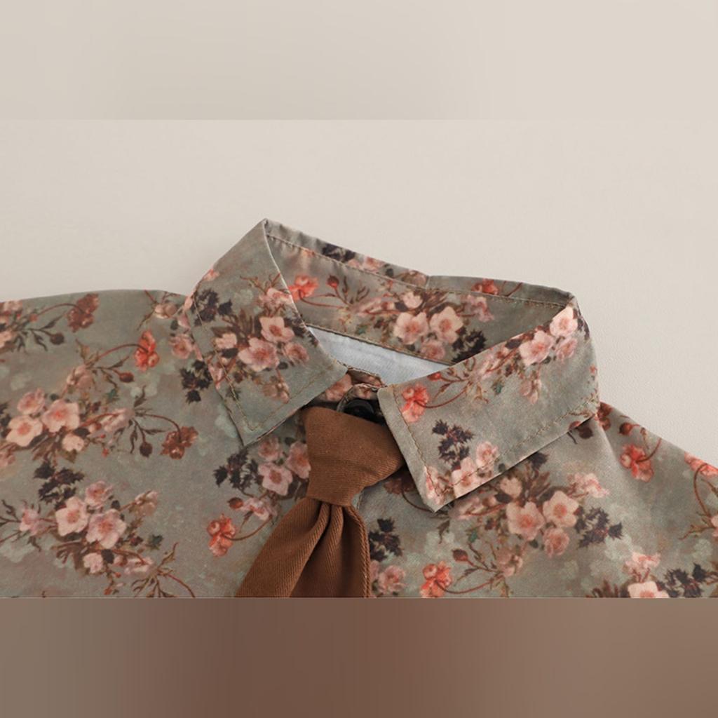 Kids Casual Long-Sleeve Set, Comfortable Daily Wear Outfits