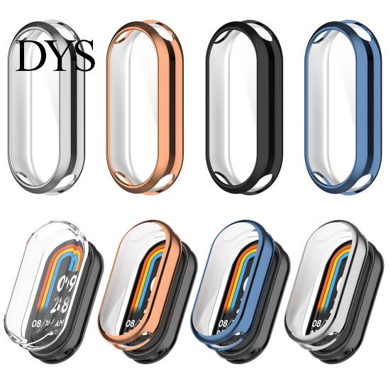 Watch Screen Protector Case Cover Scratch-proof Impact-Resistant Full Coverage Protective Ultra-Thin for Xiaomi Mi Band 8