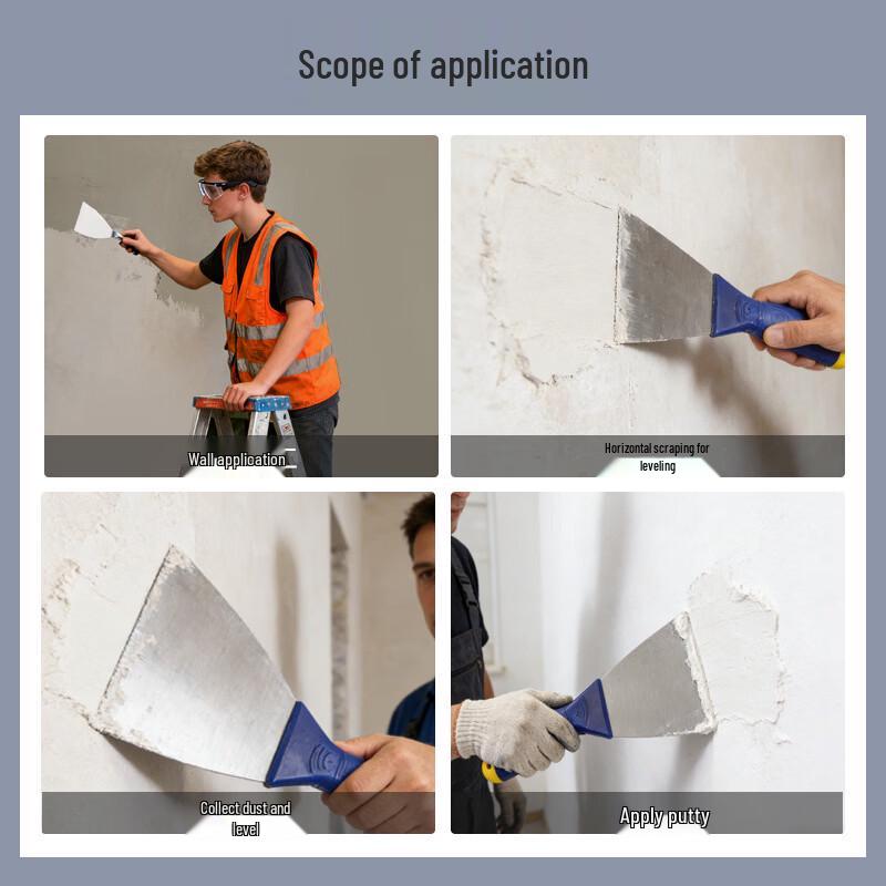 Stainless Steel Putty Knife (10-pack)