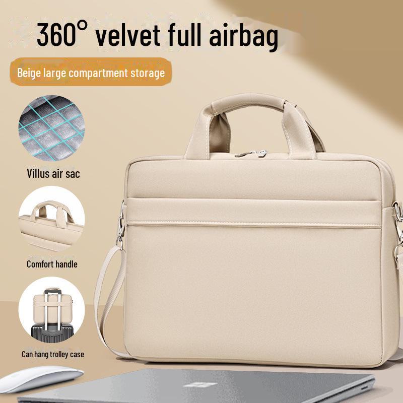 Servietă antișoc cu un singur umăr pentru laptopuri de 15,6 inchi - Compatibilă Huawei și Dell