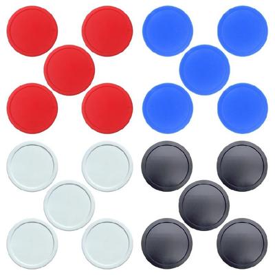 5Pcs Home Air Hockey Pucks Plastic Hockey Pucks for Playrooms Gamings Table