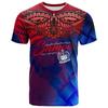 3D Printed Samoan Flag T-Shirt For Men New In Summer Short Sleeves Polynesian Tshirts Clothes Men's Oversized Tee Shirts