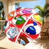 Among Us Print Automatic Open Close Umbrella, Portable Foldable Umbrella, for Outdoor Commute Camping Trip, Ideal Birthday Gift