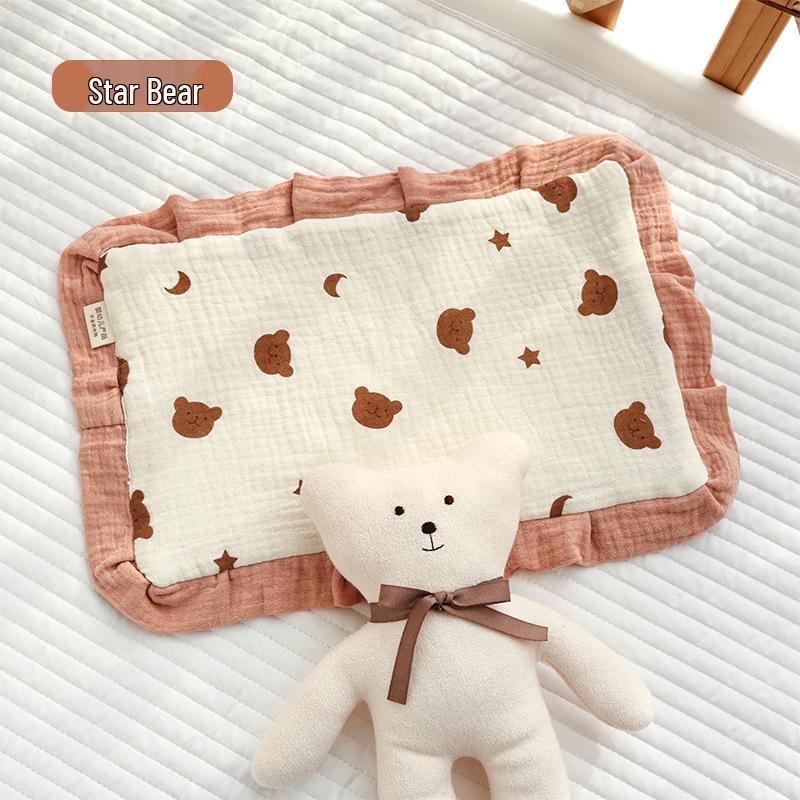 A-Grade Pure Cotton Cloud Pillow for Newborns - Soft & Comforting for All Seasons