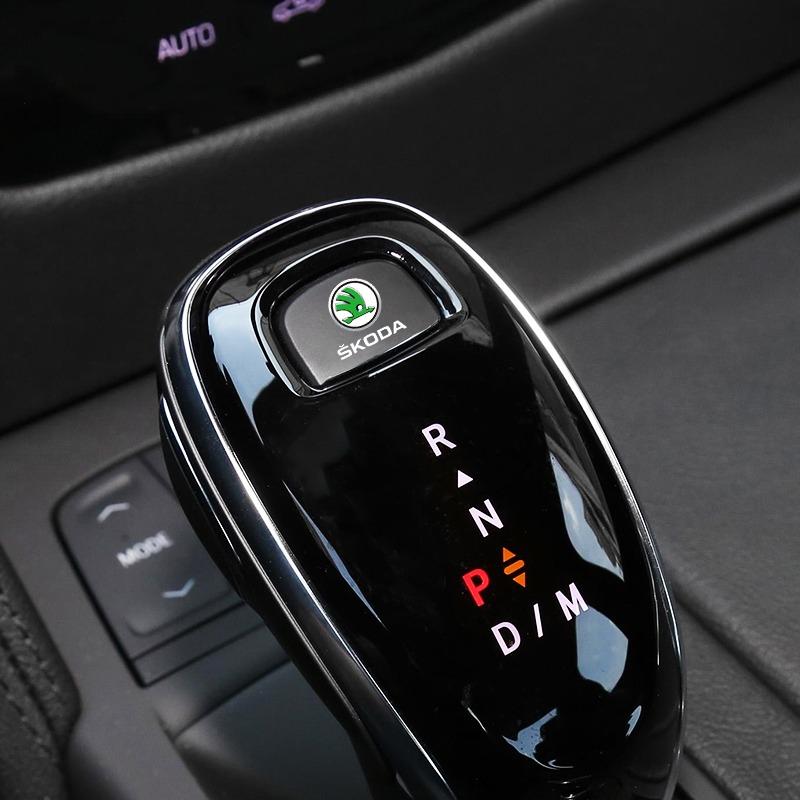 New Car Interior Sticker Central Control Decals Emblem Badge for Skoda Fabia Kodiaq Kamiq Superb Yeti Octavia Enyaq Rapid Karoq Derivati