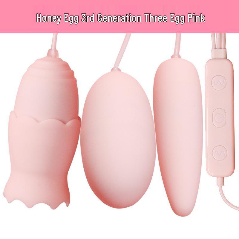 USB Rechargeable Dual Vibrating Egg Massager - Long-lasting Love, Female Vibration & Massage Toy