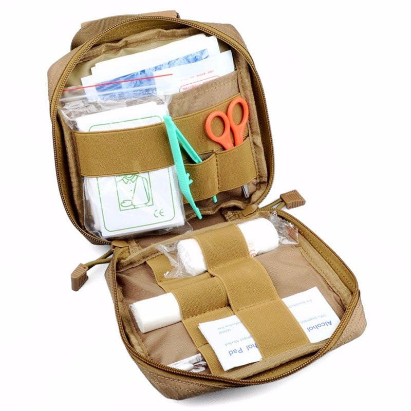 Tactical Camouflage EDC Waist Pouch - Multifunctional Outdoor Tool & Medical Storage Bag