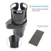 2 In 1 Car Cup Holder Expander 360 Degree Adjustable Base Drink Holder Anti-Shake Stable Auto Bottle Holder Organizer