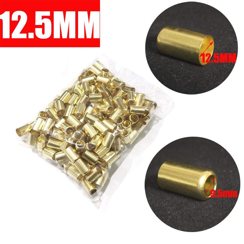 20 Stück Hochdruckrohr-Crimpzubehör 11-16MM Messingrohrverbinder Schlauch-Crimpwerkzeuge Kupferhülse Rohr Auspuffverbinder
