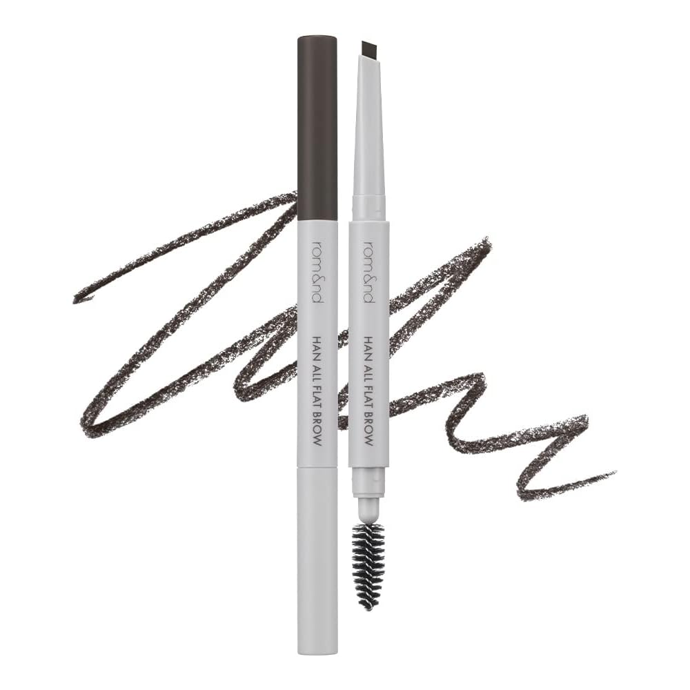 rom&nd HAN ALL BROW Flat Brow C1 Classic Gray Eyebrow Pencil 0.5g