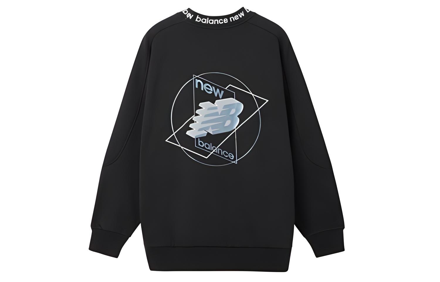 Женская черная толстовка New Balance AWT04308-BK L