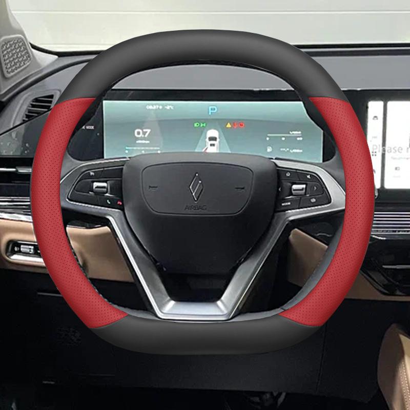 Double D Type Car Steering Wheel Cover Wrap for Livan S6 Pro X6 Pro 2026 2026 2026 2026 Wear-resistant Auto Accessorie Protector
