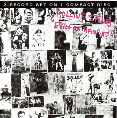 CD ROLLING STONES - Exile On Main St 4501962,CDCBS45 Rolling Stones  1990 US Rock Used