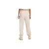 Nike Sportswear Club Fleece Letter Print Jogger Pants Women bottoms Ivory HF4505-126