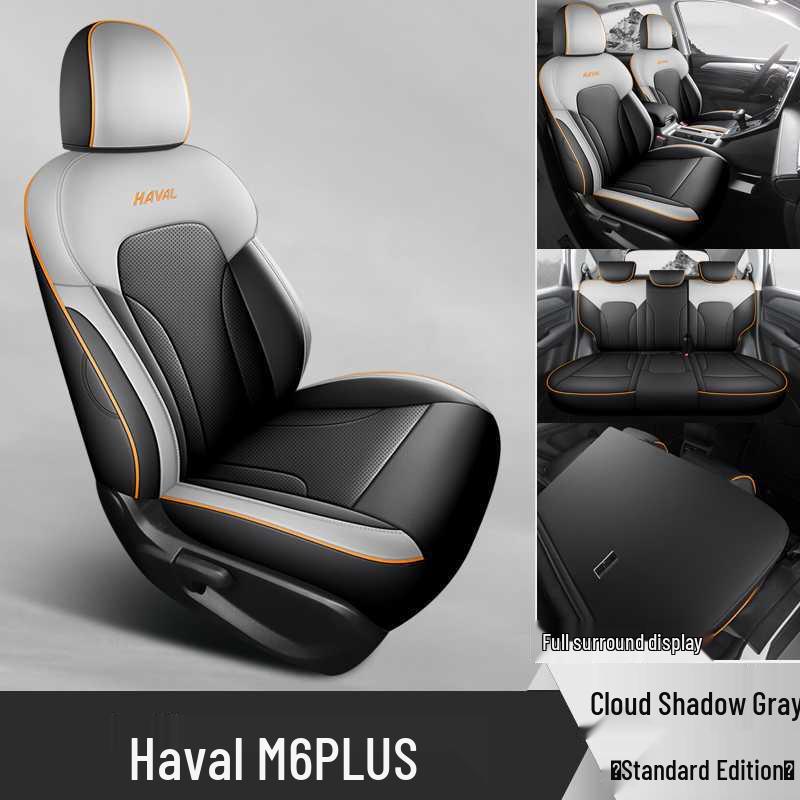 Haval M6 PLUS Smart Leather Seat Covers, Full Coverage, All-Season Cushions.