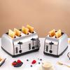 220V Fully Automatic Toaster Toaster  2 Slices 4 Slices Heated Toast