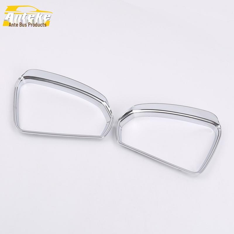 Taycan Rearview Mirror Rain Shield & Decorative Frame - Fits 20 Models