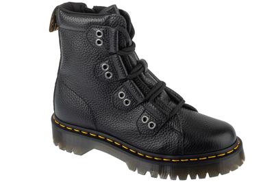 1460 Bex Ltt, Unisex schwarze Bovver-Stiefel