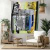 Kw Heavy Trucks Wall Decor Tapestry Art For Pet Memorial Birthdaywedding Party Backdrop Family Gift